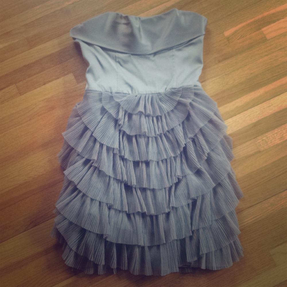 BCBG strapless dress